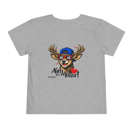 Aim For My Heart Toddler Tee