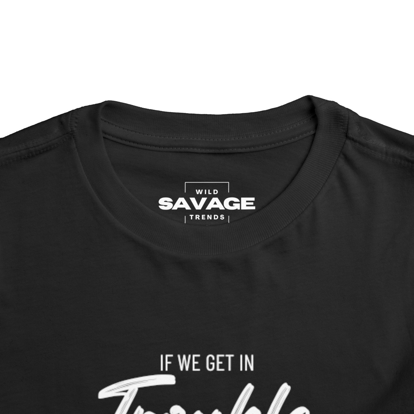 Toddler My Papa's Fault Tee