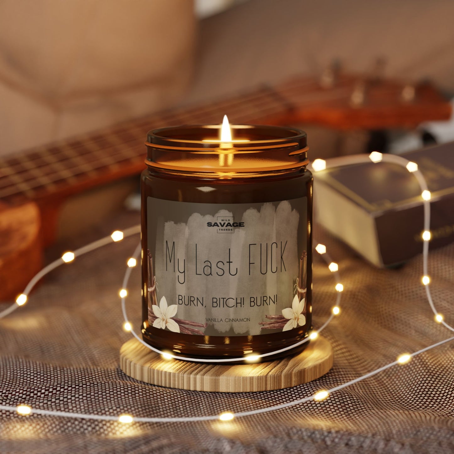 Last F*ck Candle Vanilla Cinnamon
