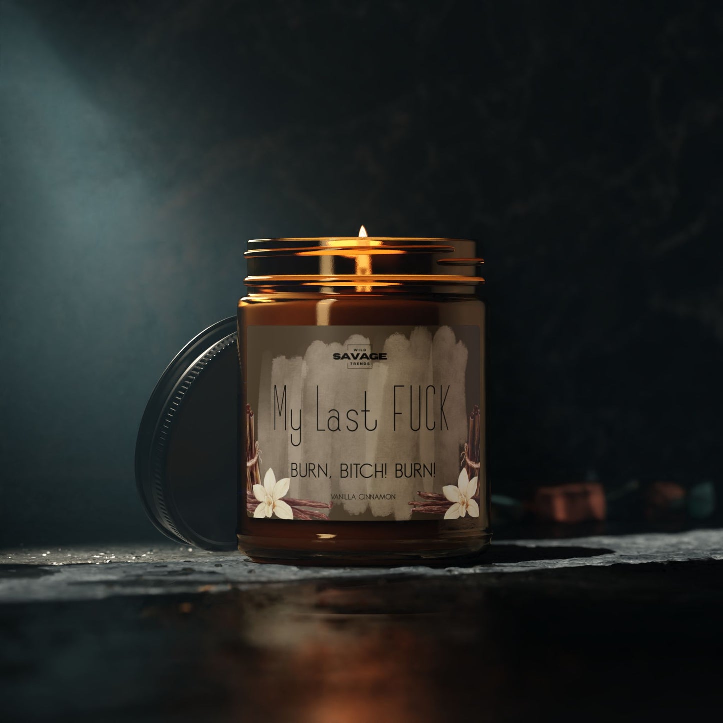 Last F*ck Candle Vanilla Cinnamon