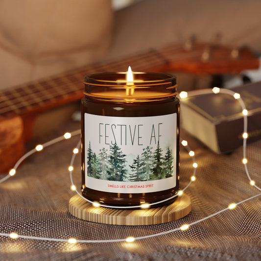 Festive AF Candle Citrus Spice-Fir