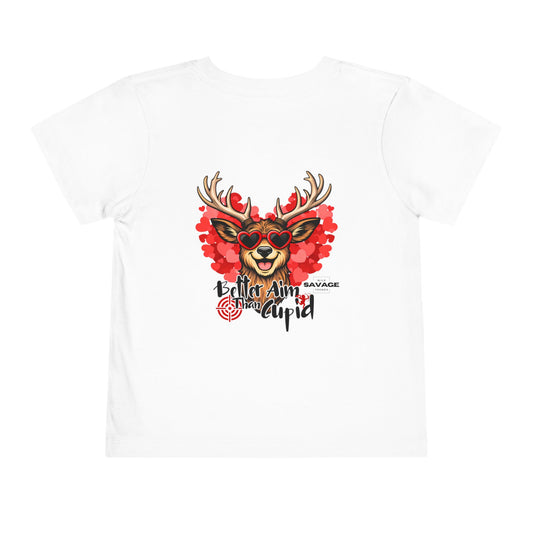 Better Aim Than Cupid Toddler Tee