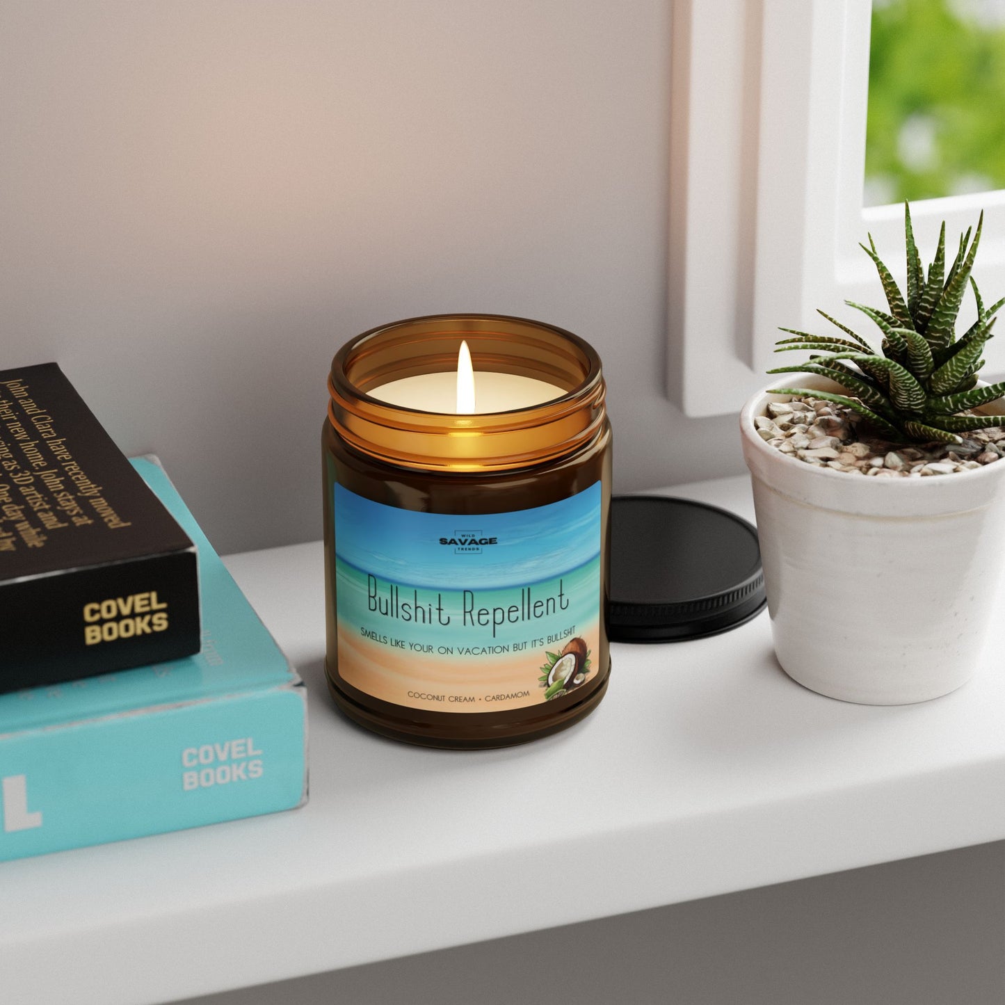 Bullshit Repellent Candle Coconut Cream & Cardamom